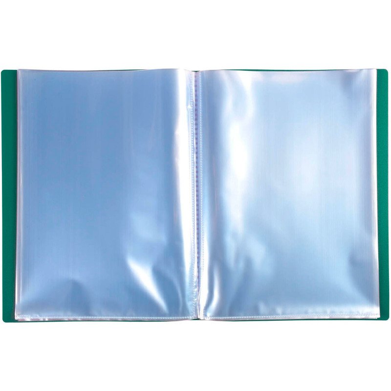 Protège-documents Opak Exacompta polypropylène 5/10E  A4 20 pochettes - 40 vues couleurs assorties