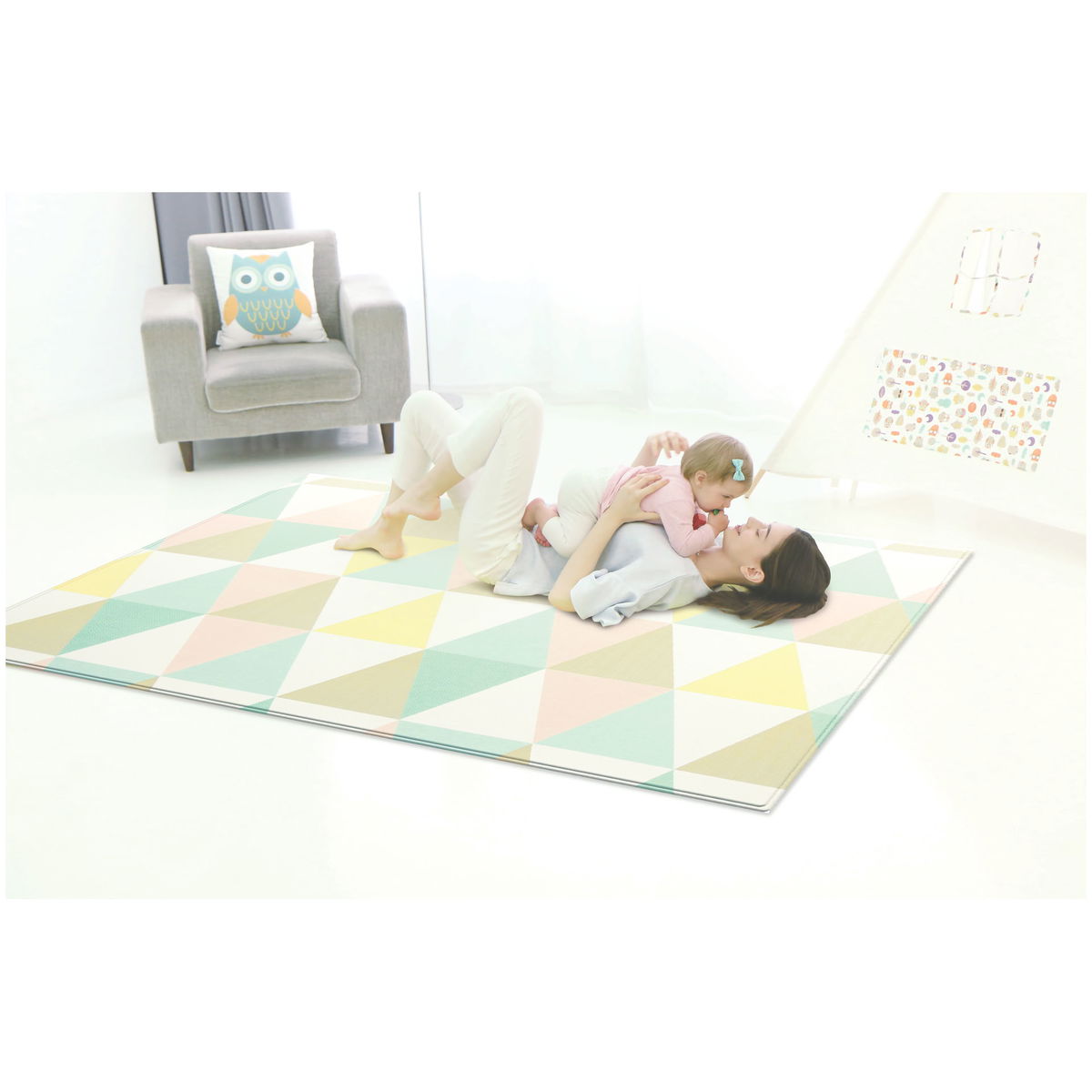 DwingulerDwinguler   Spielmatte 185x125cm Giraffe in Love