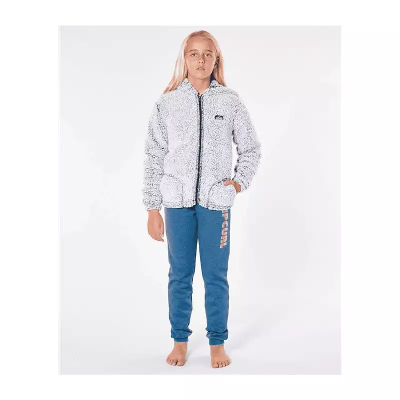 Sweat junior RIPCURL Dark N Stormy Zip Through-Girl Light Grey