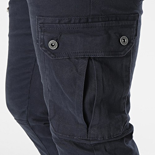 Pantalon Cargo Bleu Marine
