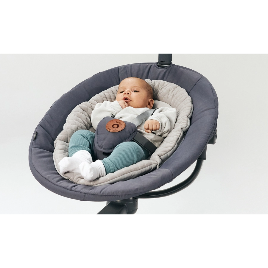 lionelo Babywippe Rina Concrete Grey