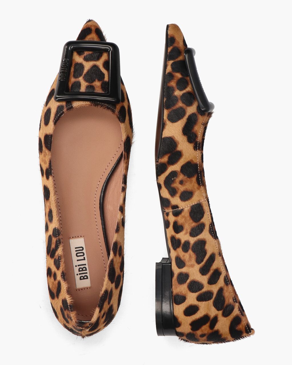 Bibi Lou Bonnie Bruin/Zwart Damesballerina's