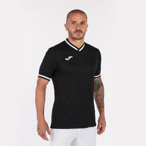 Camiseta Joma Toletum III de manga curta preta