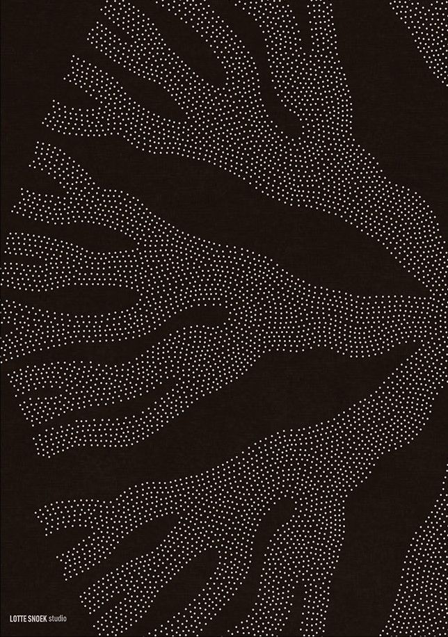 Wandkleed Dark Circle