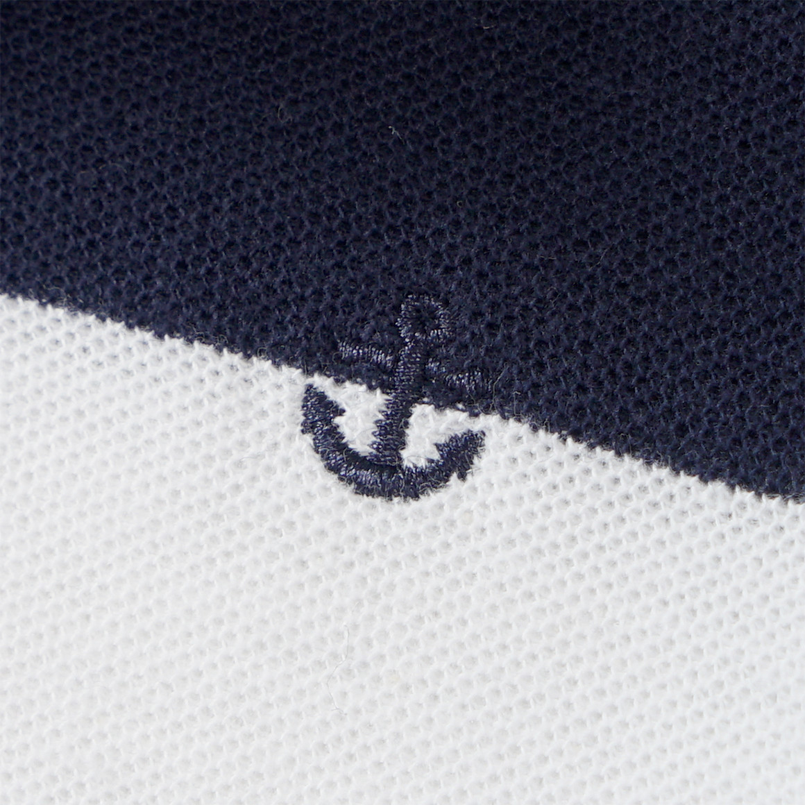 Yigga Jungen Poloshirt mit Streifen dunkelblau / weiss