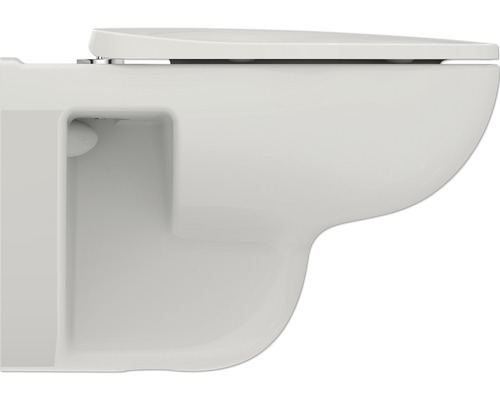 Ideal Standard wandclosetset i.life A, randloos, glanzend wit, met toiletzitting T467001