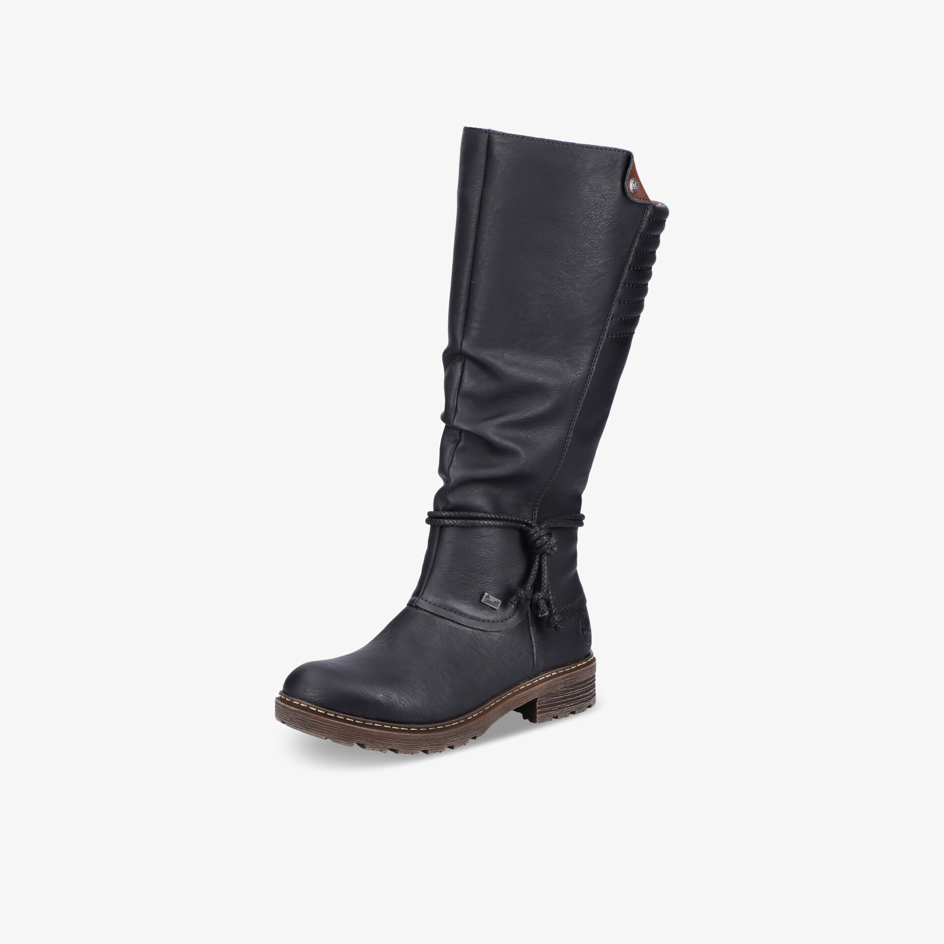 Rieker Damen Langschaftstiefel - Schwarz | reno.de