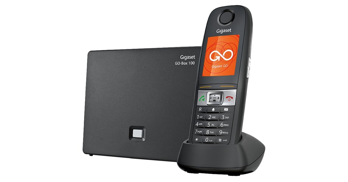 GigasetE630 analoge telefoon  (Zwart)