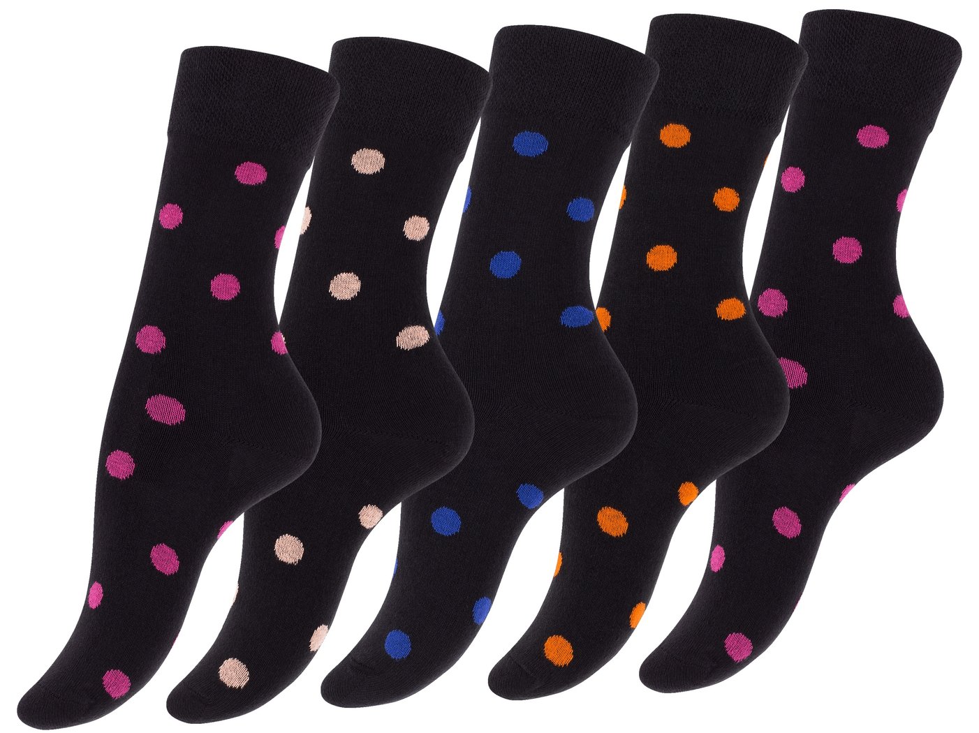 Vincent Creation® Baumwoll Socken - DOT 10 Paar