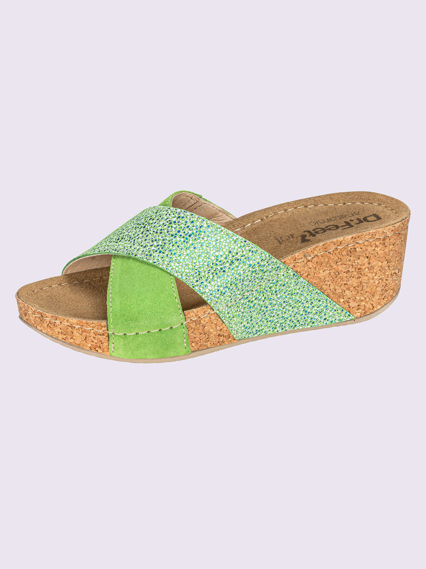 Mules aspect métallisé tendance