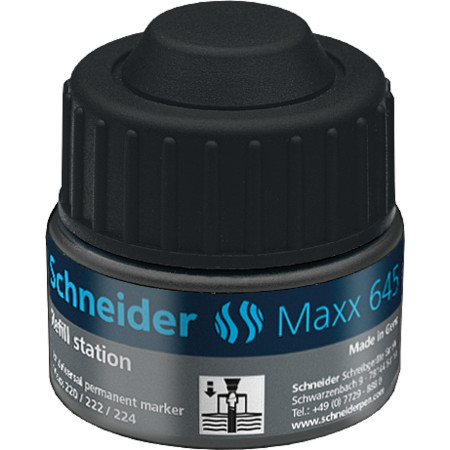 Schneider Maxx 645für Universalmarker Refill station - schwarz