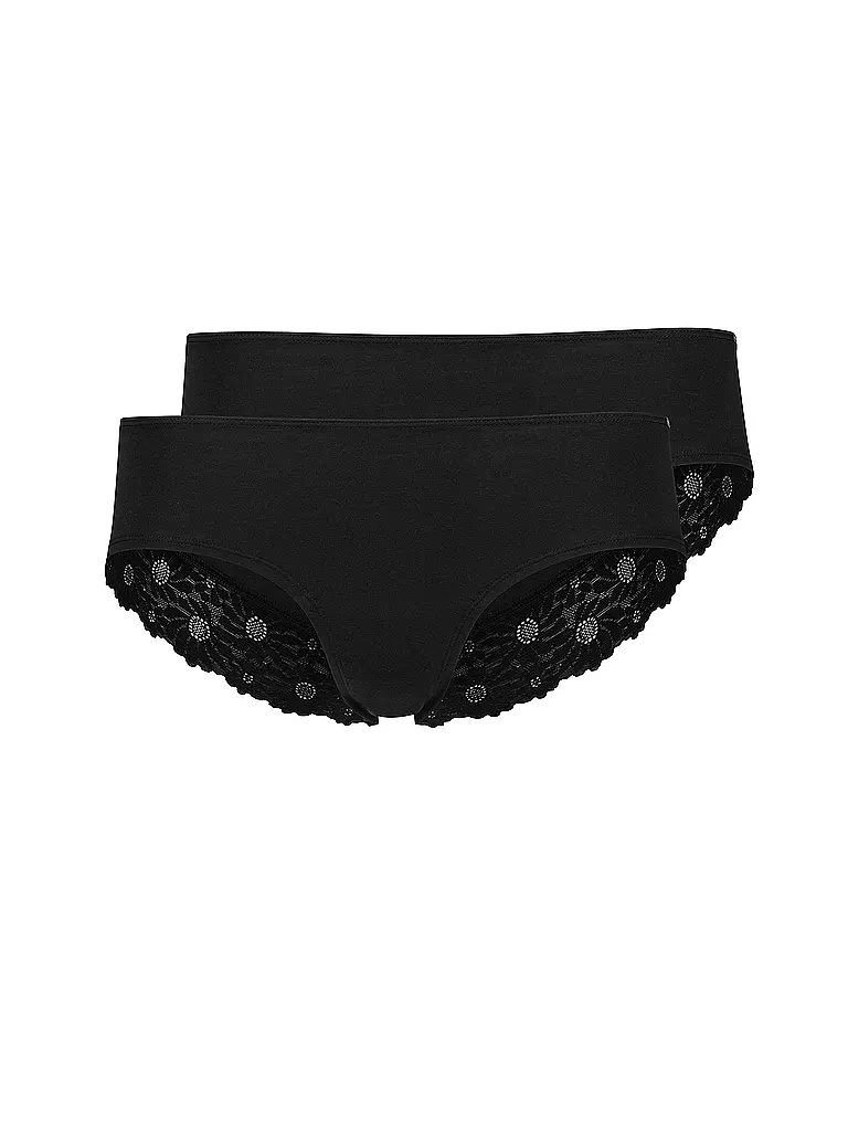 SKINY Panty 2er Pkg black schwarz