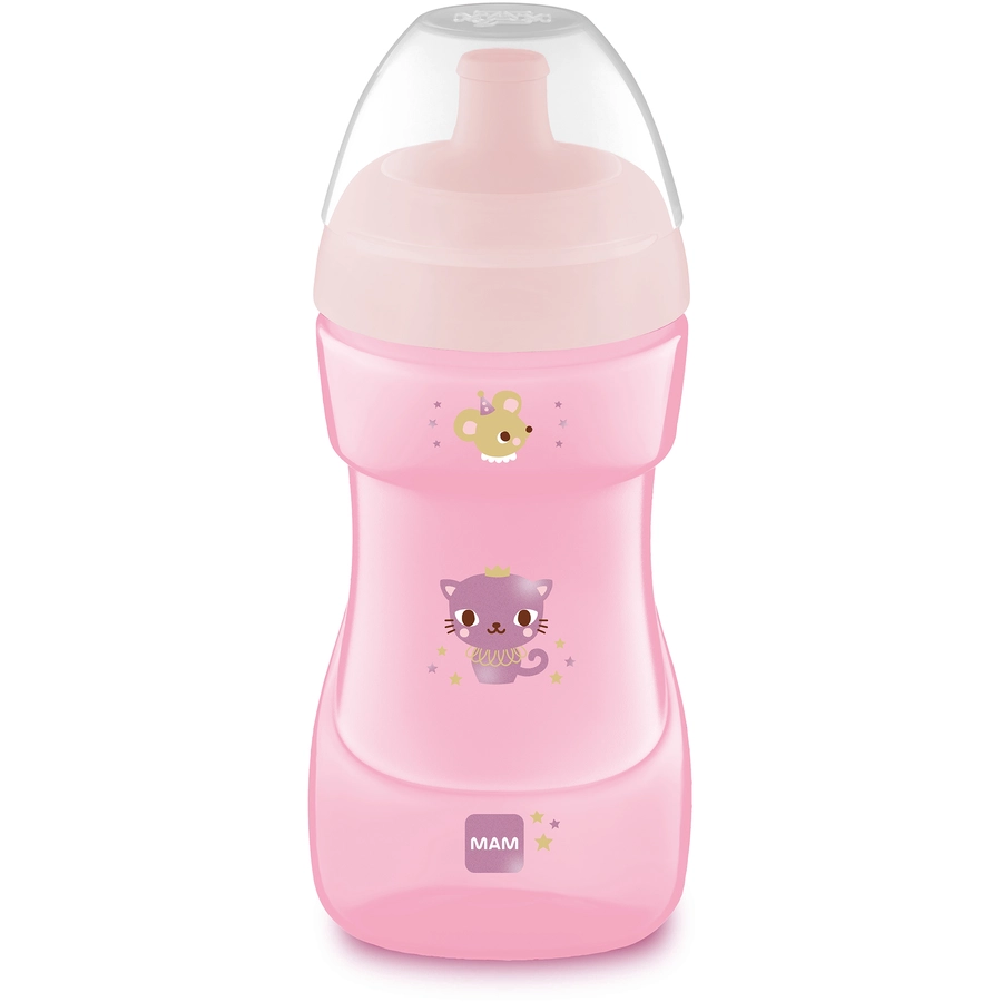 MAM Trinkbecher Sports Cup, 330 ml, Katze