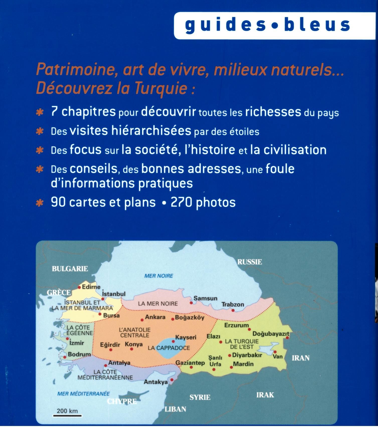 HACHETTE - GUIDES BLEUS TURQUIE