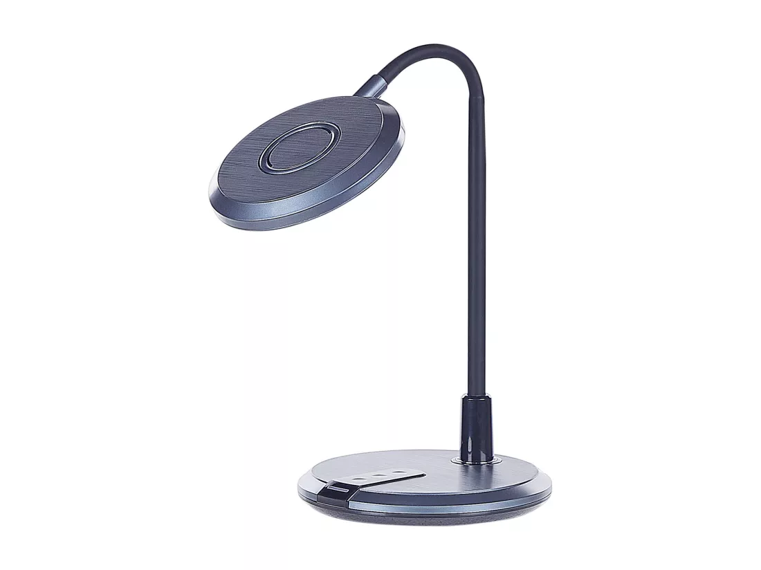 Lampe de bureau LED COLUMBA Réglable Métal Noir