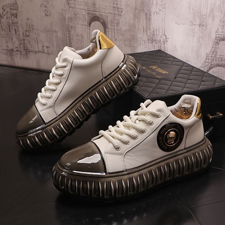 Mr Ozera - Platform veterschoenen