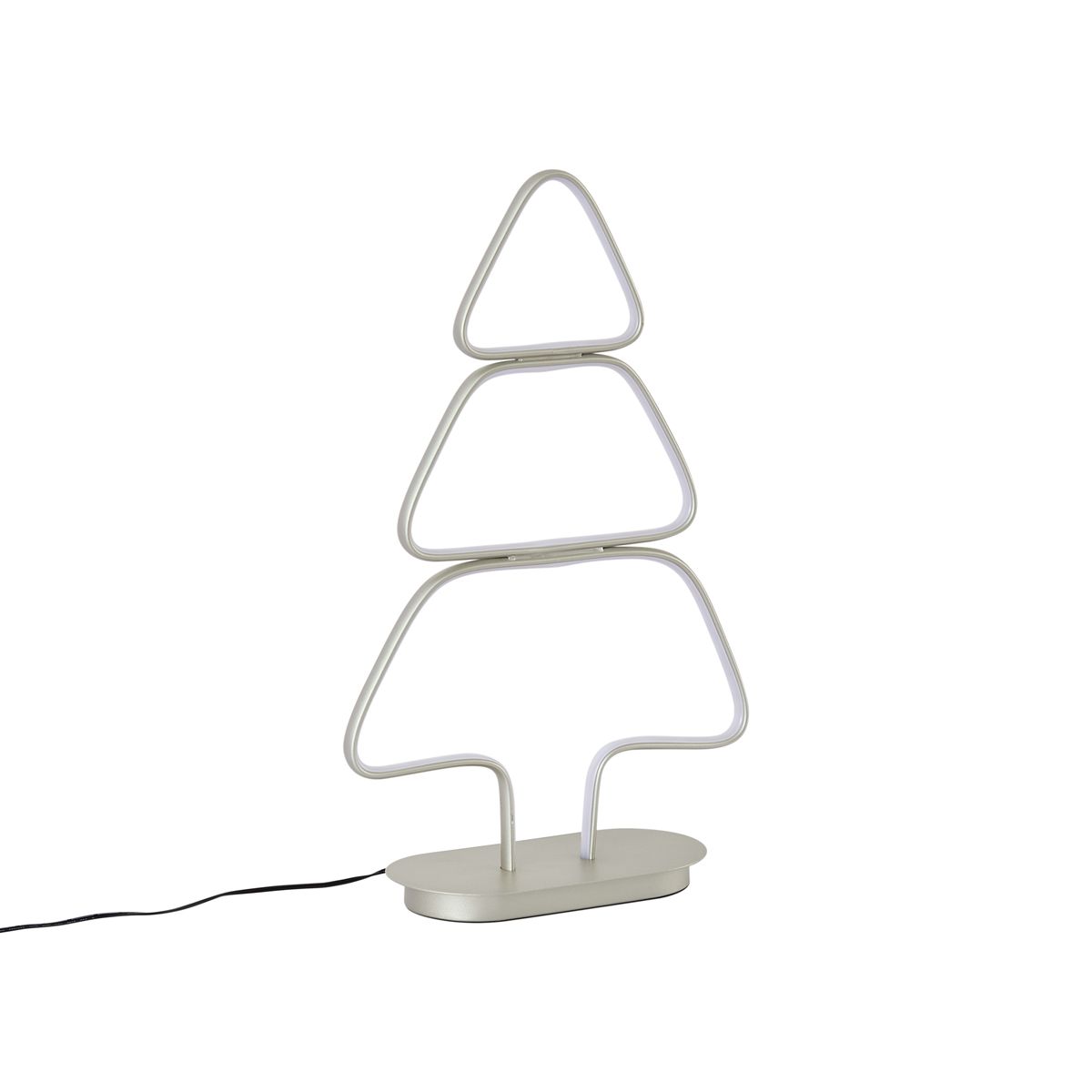 Kerst tafellamp staal kerstboom incl. LED - Arbre