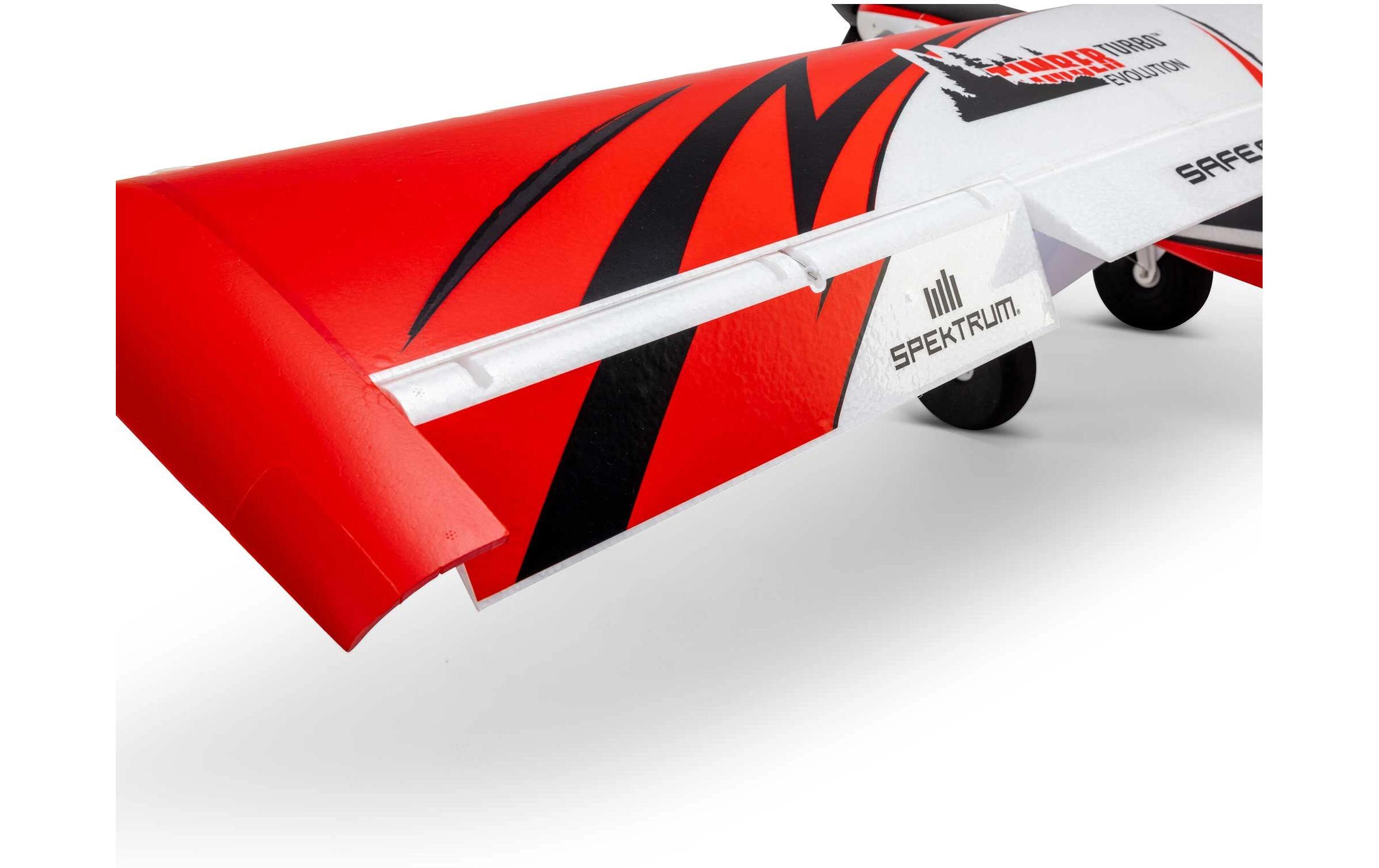 Motorflugzeug Turbo Timber Evo 1555 mm, PNP<br>Kompaktes STOL-Flugmodell mit funktioneller und werkseitig eingebauter LED-Lande-, Navigations- und Stroboskopbeleuchtung