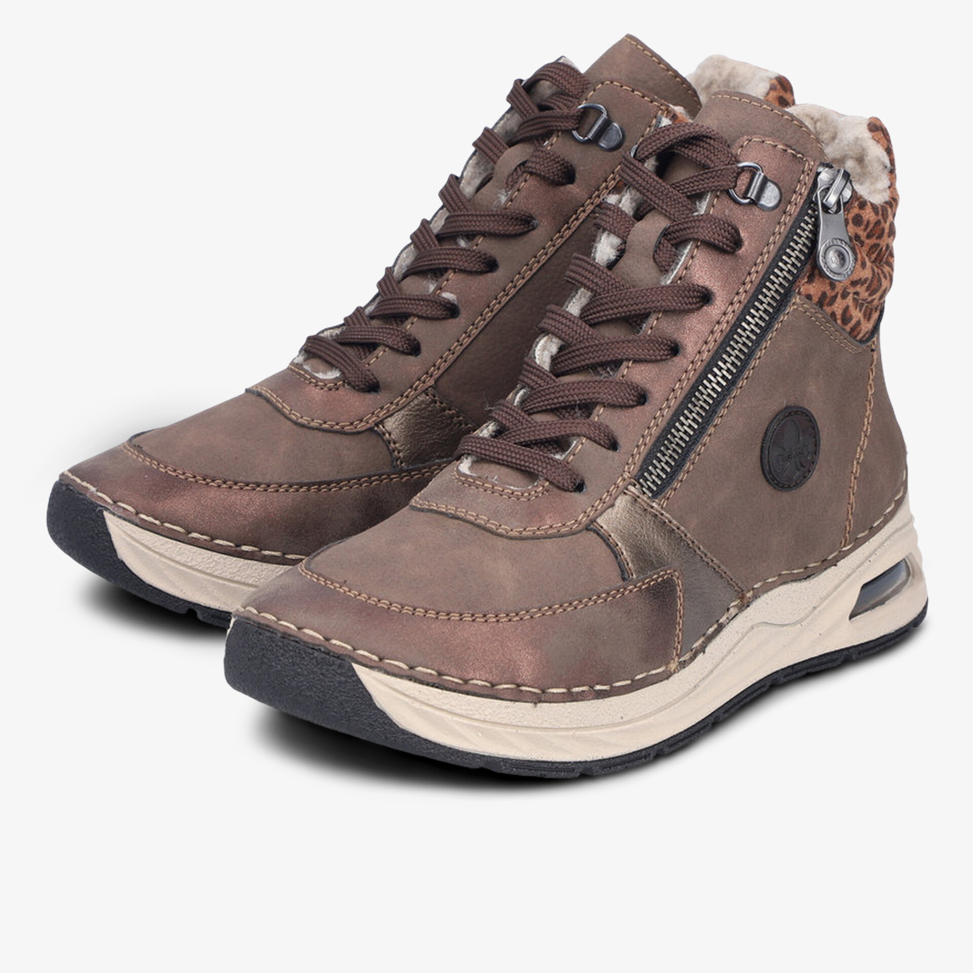 rieker Damen Winter Boots braun