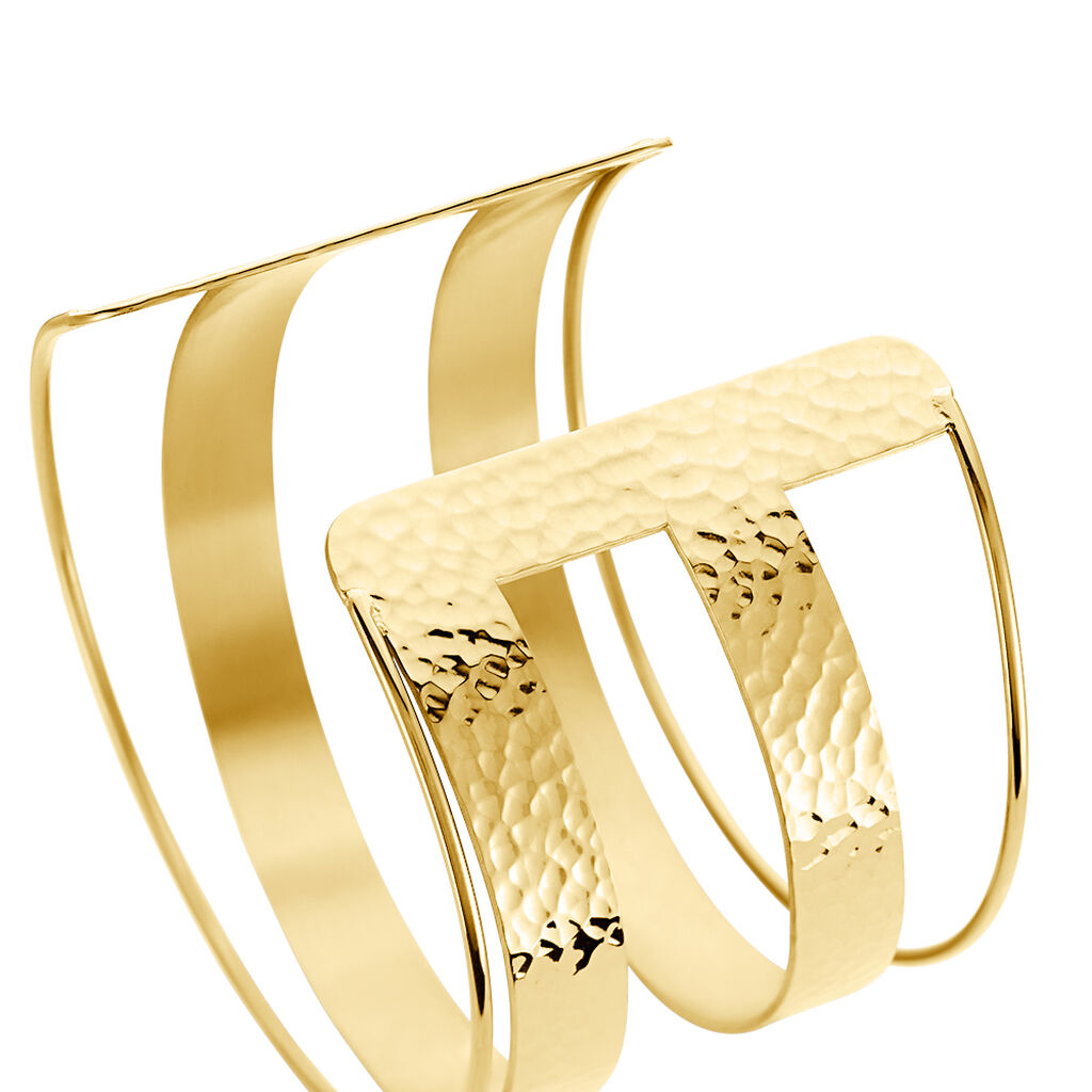 Bracelet Manchette Chita Acier Doré