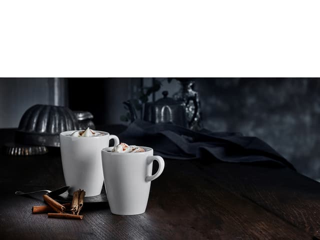 Pillivuyt Eden Krus Dia 8 cm 27 cl Hvid