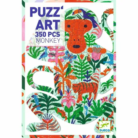 Djeco Puzzle Puzz´Art: Monkey, 350 Teile