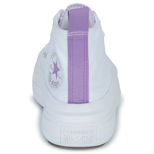 Converse - Chuck Taylor All Star Move Platform Foundation Hi - Blanc / Lilas