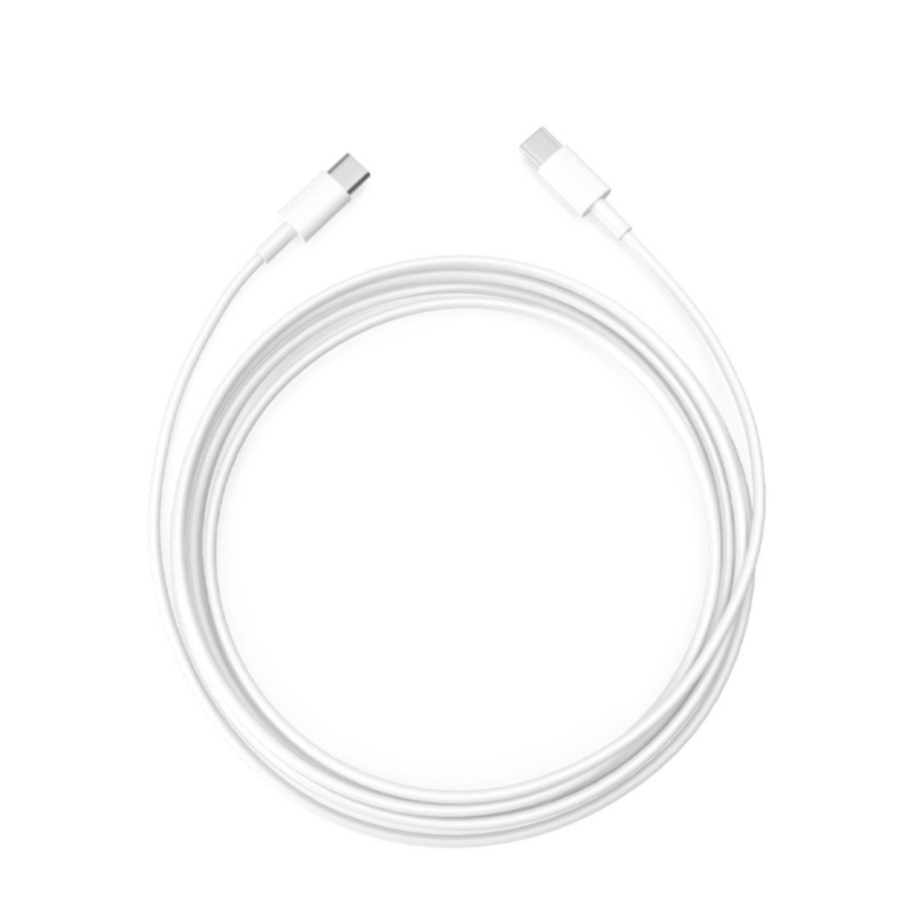 (2m) iPhone 16 USB C auf USB C Ladekabel Datenkabel (MLL82ZM/A) - Weiss