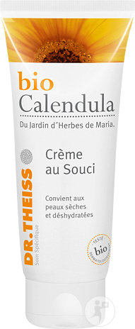 Dr. Theiss Bio Calendula Crème Au Souci Peaux Sèches/Déshydratées Tube 100ml