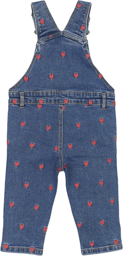 The New TNSLovia Denim Dungarees Medium blue denim