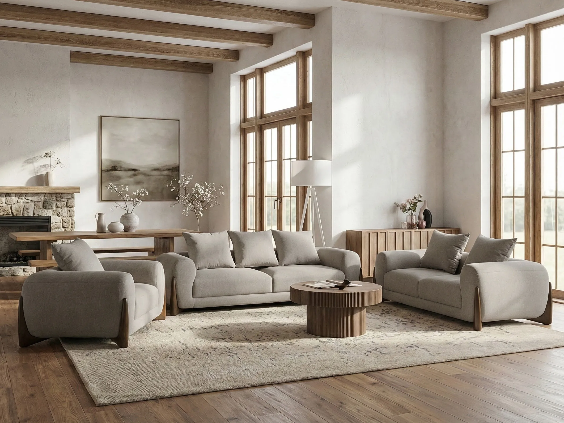 Fauteuil VINLIDEN Taupe