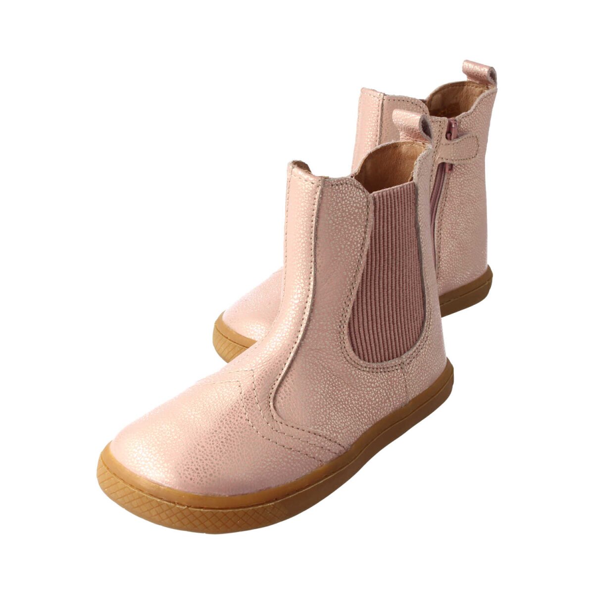 ML4110-68 glitter pink CHELSEA-CITY nappa leather zipper Weite/M