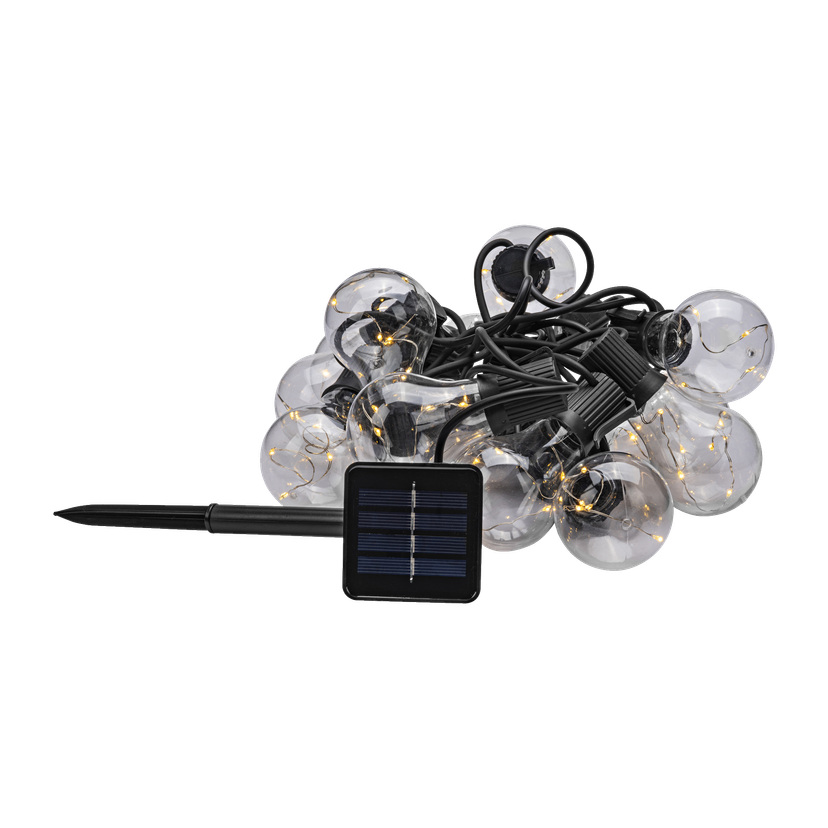 Solcelledrevet lysslynge LED 2,8 m