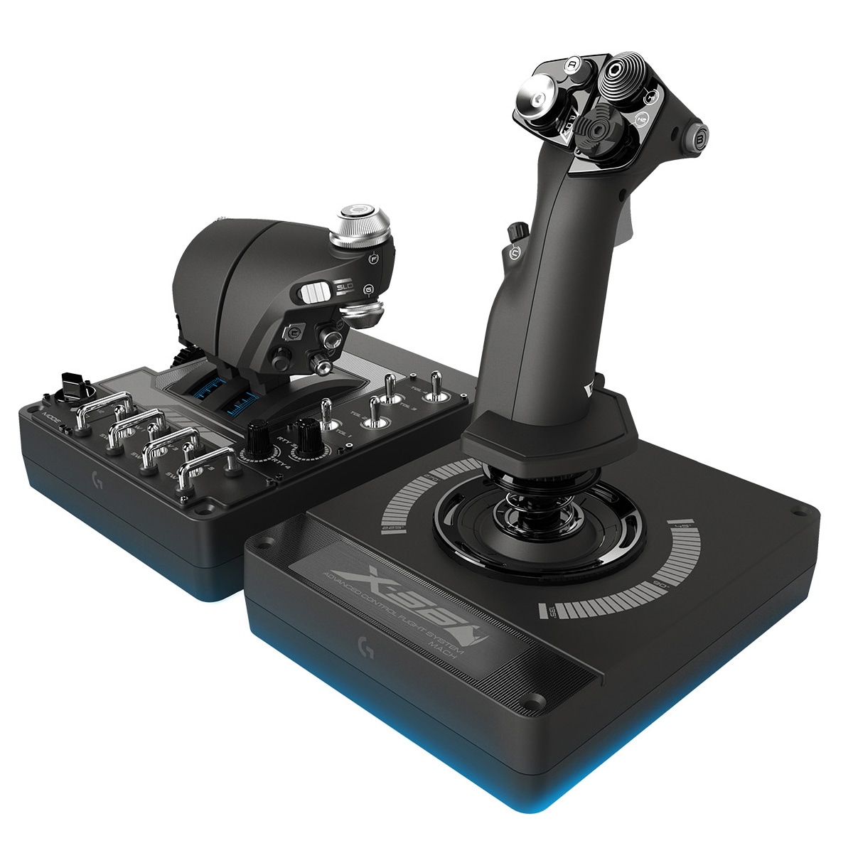 Logitech G Saitek X56 Rhino V2 flight control system