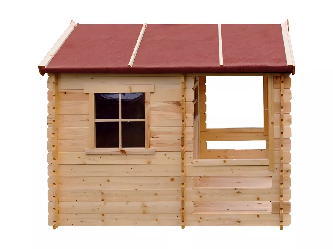 Maison en bois pour enfants - 182x146xH145cm/1.1m2 - M501A