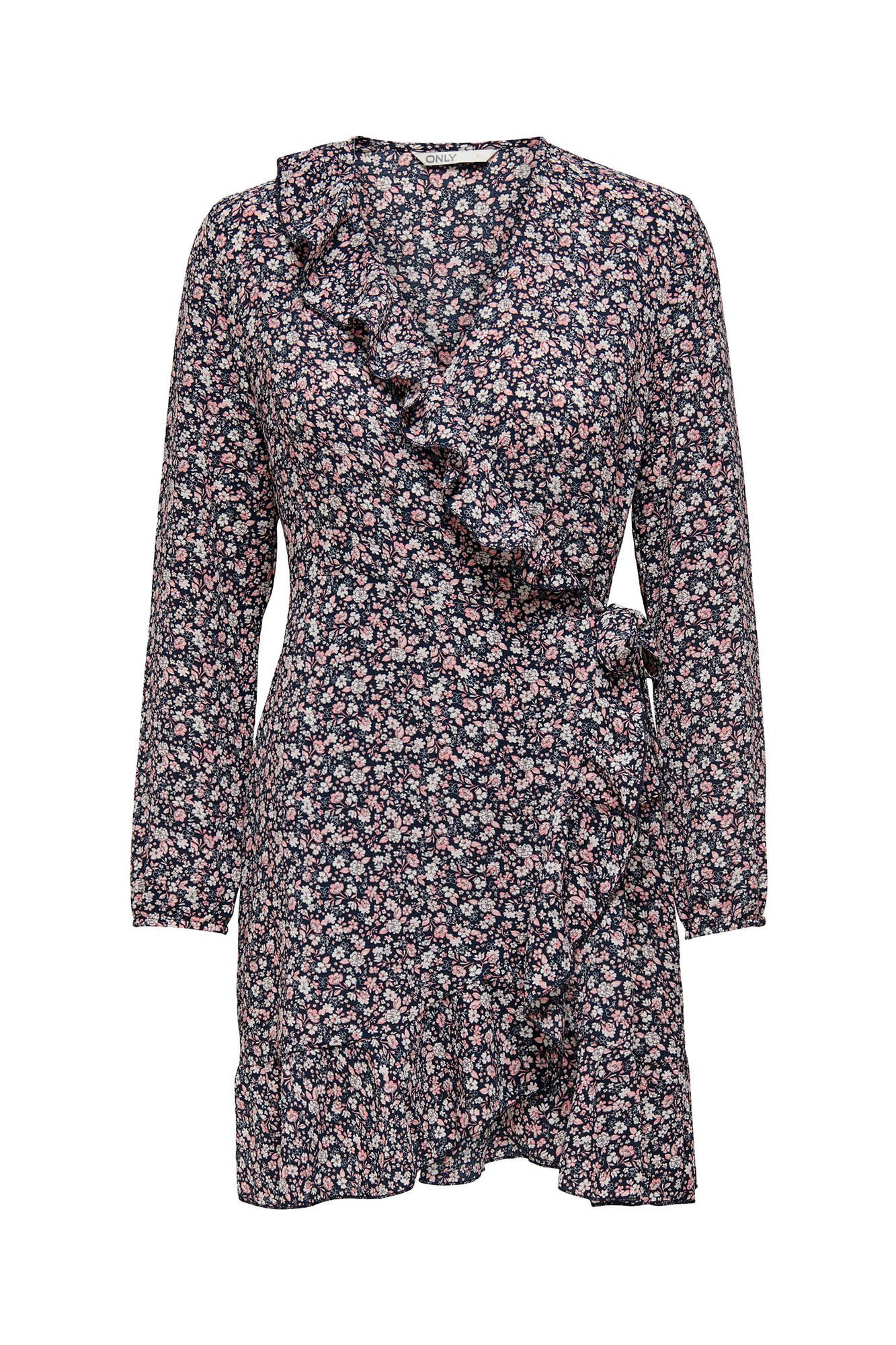 Vestido curto envelope