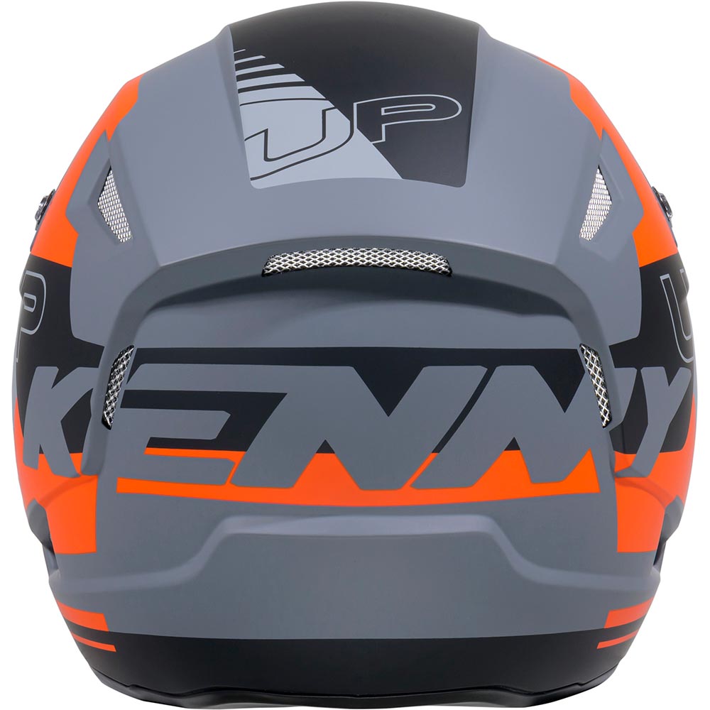 Kenny - Casque Trial Up Graphic Orange / Gris / Noir