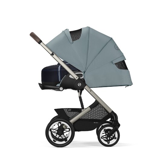 Poussette Talos S Lux   Taupe/Sky Blue        de               CYBEX