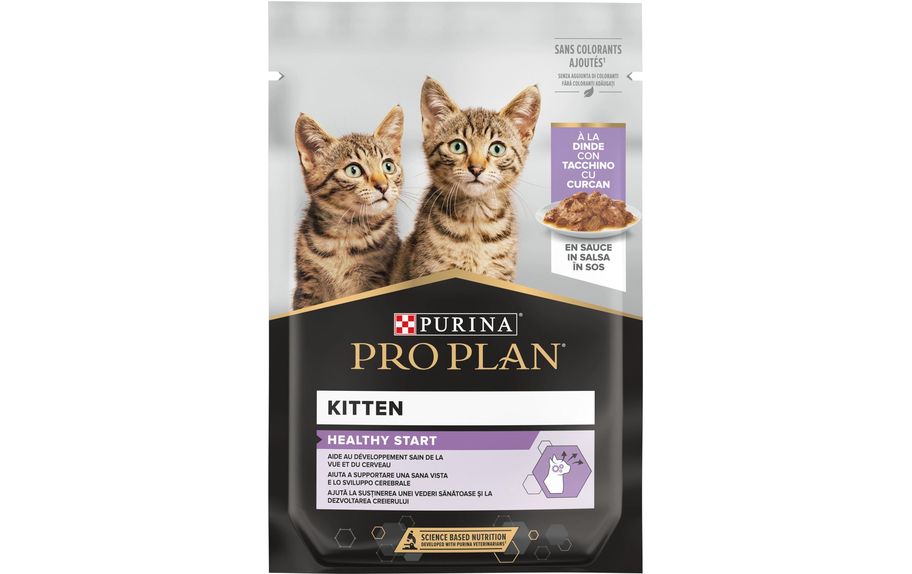 Kitten Healthy Start in Sauce mit Truthahn 26 x 85 gAlleinfuttermittel für Kätzchen
