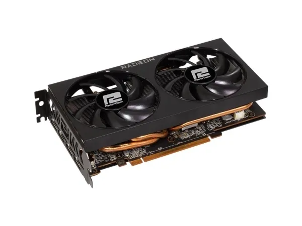 PowerColor Fighter Radeon RX 7600 - Grafikkort - Radeon RX 7600 - 8 GB GDDR6 - PCIe 4.0 - 3 x DisplayPort, HDMI