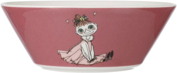 Moomin Arabia Mumi 15cm skål Mymlen Lyserød