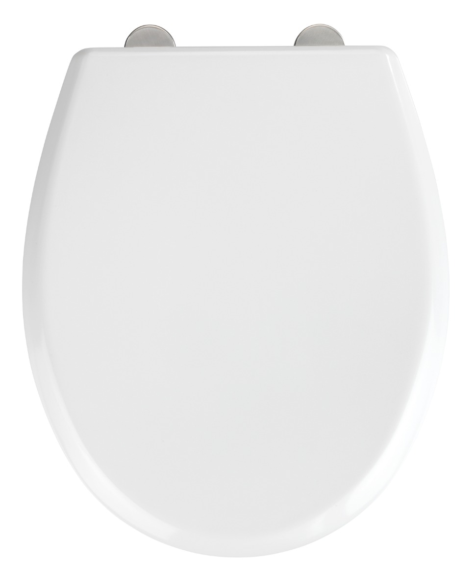 Wenko Gubbio Easy-Close toiletzitting wit