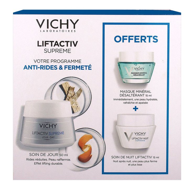 Coffret Liftactiv peaux sèches à très sèches