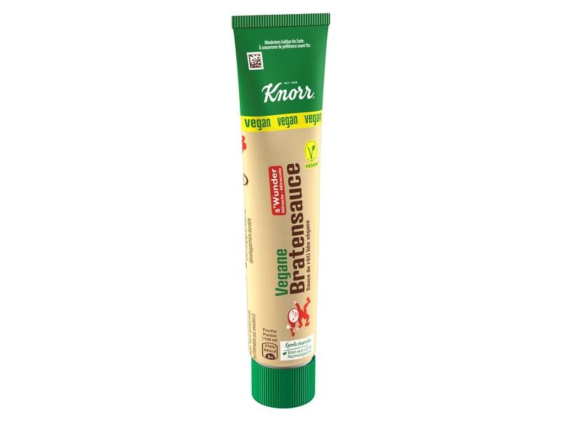 Knorr Vegane Bratensauce «s'Wunder» 150 g Pflanzliche Bratensauce in der Tube