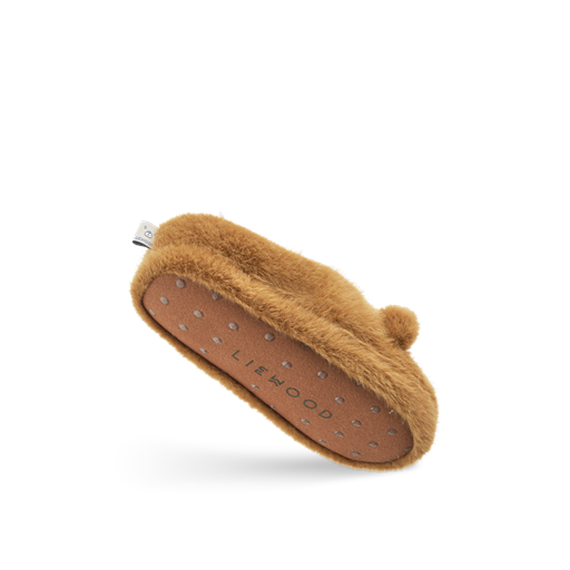 Liewood Aviaja Bear Hjemmesko, Golden Caramel, 26-27