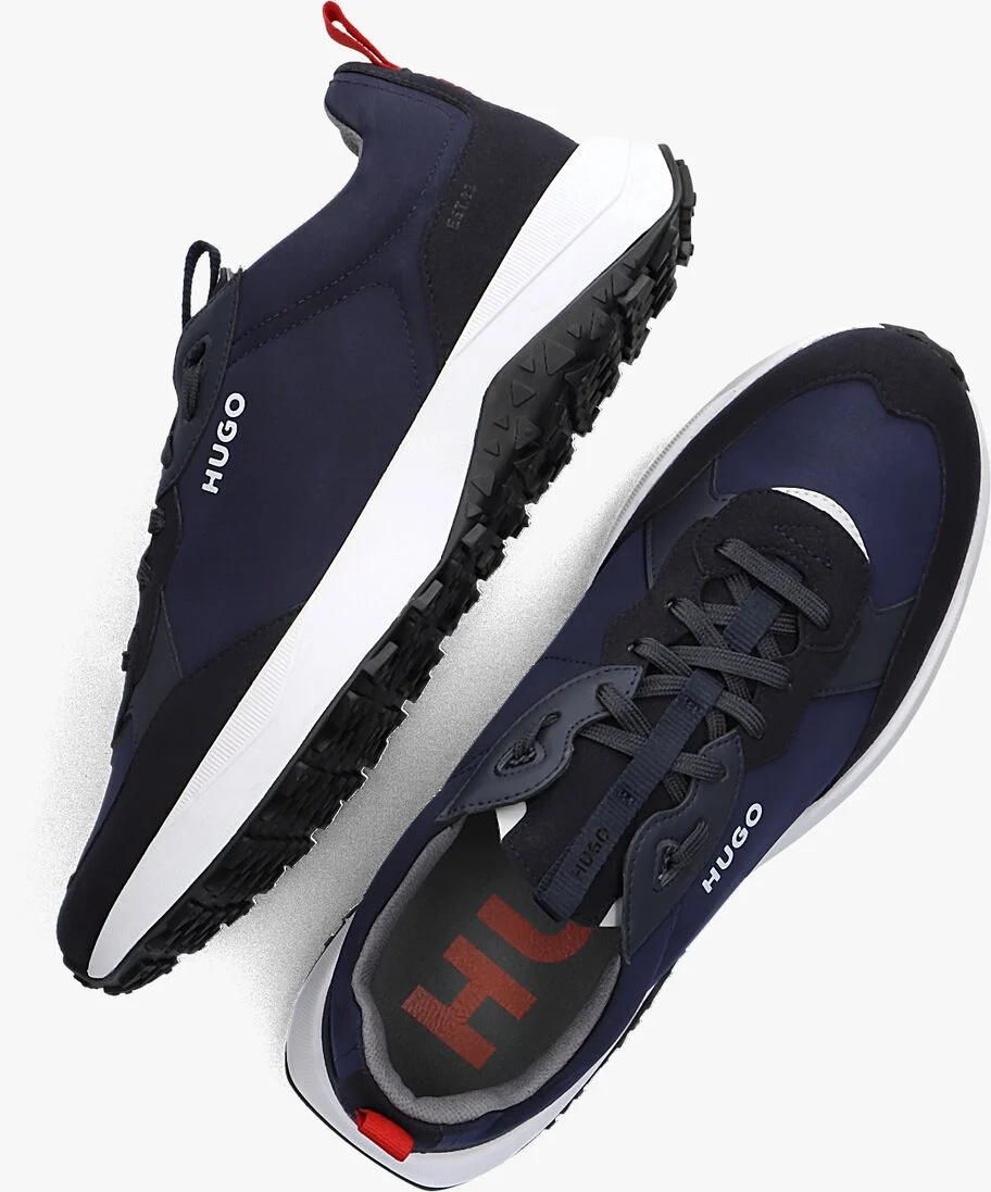 HUGO blauwe hugo lage sneakers kane runn
