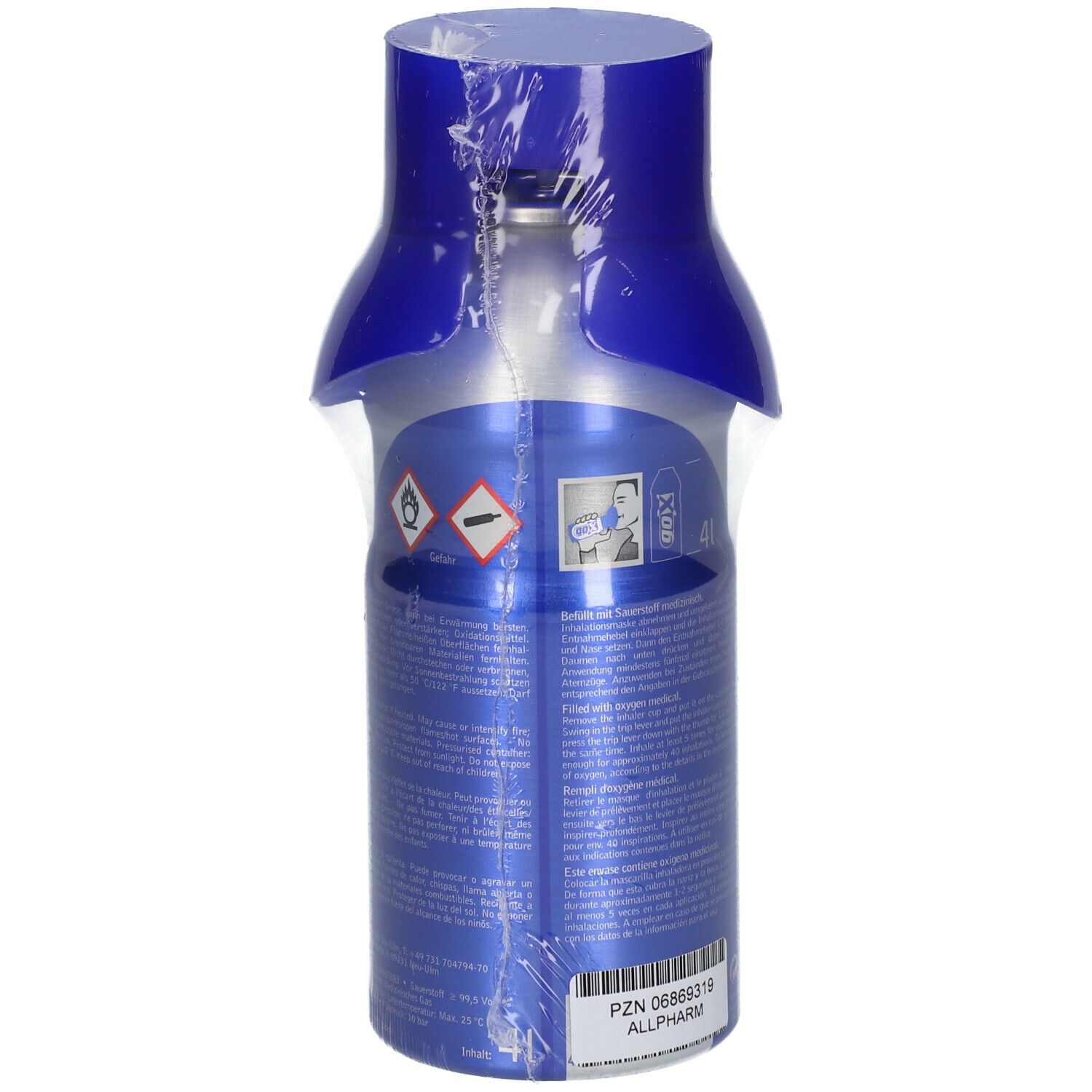 go X® Sauerstoff Inhalationsdose