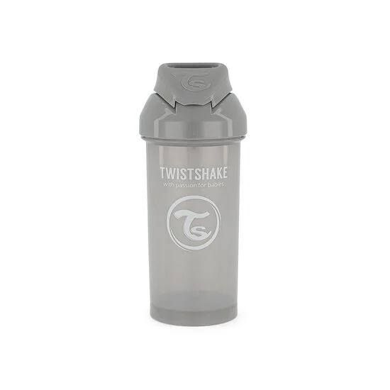 Tasse d'apprentissage à paille   Gris        360 ml   de               Twistshake