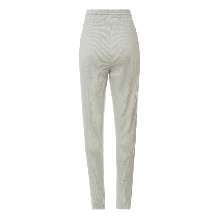 Baserange Jogger Côtelé Coton Bio | Gris