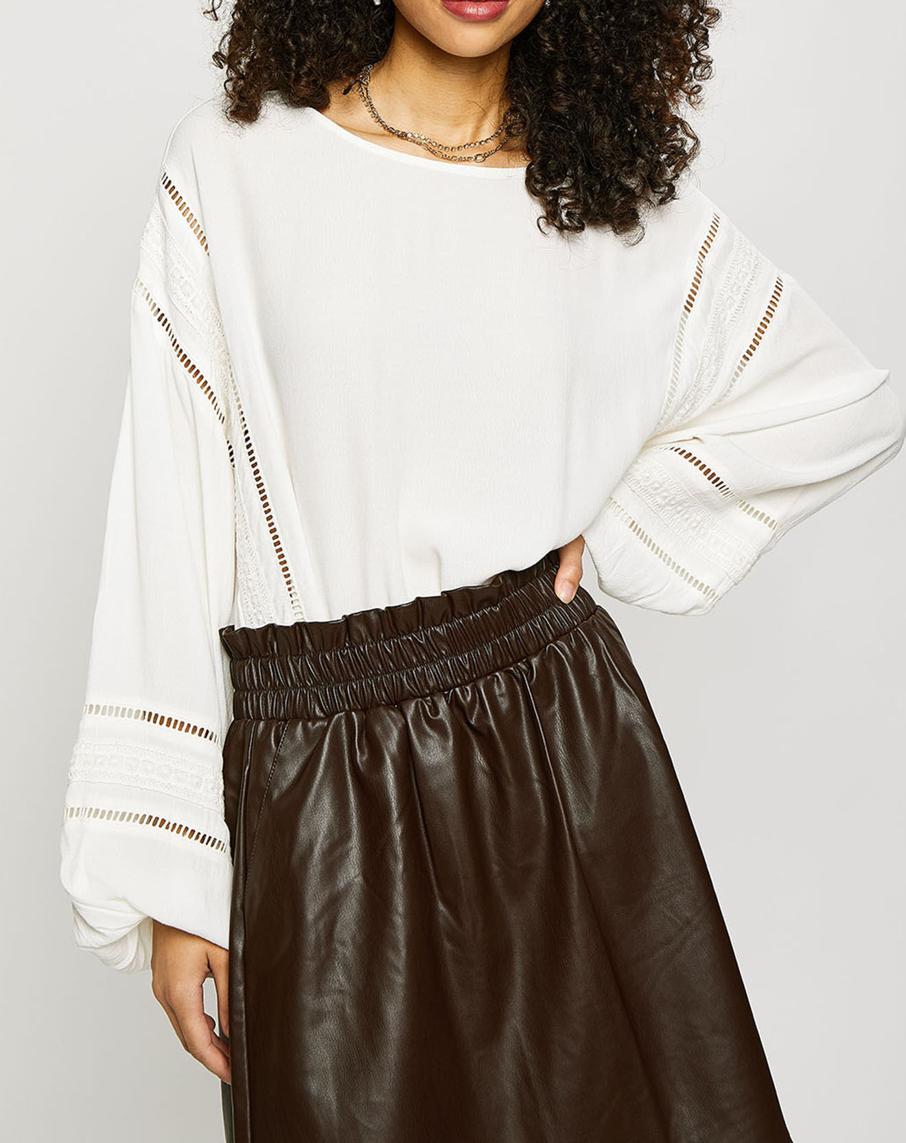 Esprit Blouse ample et fluide collection EDC by Esprit écrue